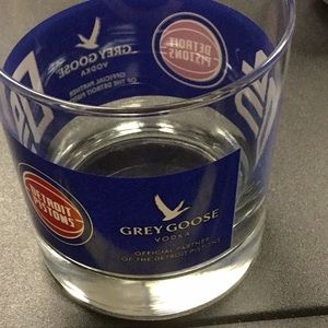 Detroit Pistons Grey Goose Vodka Glass